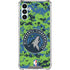 NBA Minnesota Timberwolves Digi Camo Galaxy A13 5G Clear Case