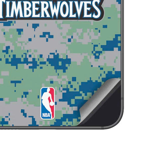 NBA Minnesota Timberwolves Digi Camo Galaxy A14 5G Skin