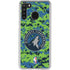 NBA Minnesota Timberwolves Digi Camo Galaxy A21 Clear Case