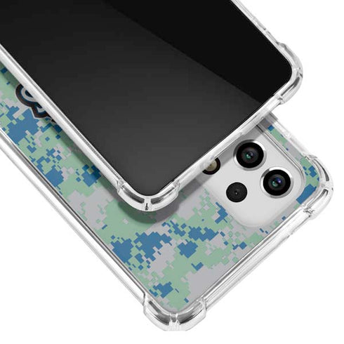 NBA Minnesota Timberwolves Digi Camo Galaxy A53 5G Clear Case