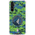 NBA Minnesota Timberwolves Digi Camo Galaxy A54 5G Clear Case