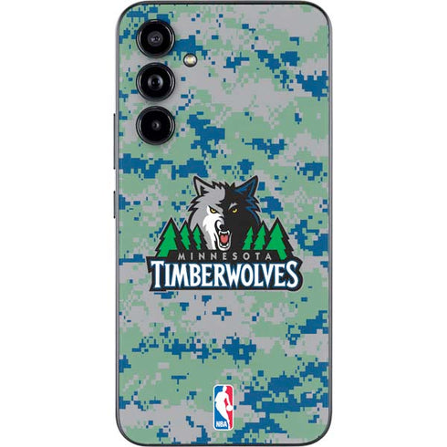 NBA Minnesota Timberwolves Digi Camo Galaxy A54 5G Skin