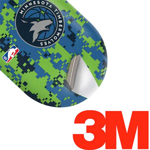NBA Minnesota Timberwolves Digi Camo Galaxy Buds Plus Skin