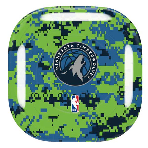 NBA Minnesota Timberwolves Digi Camo Galaxy Buds Pro Skin