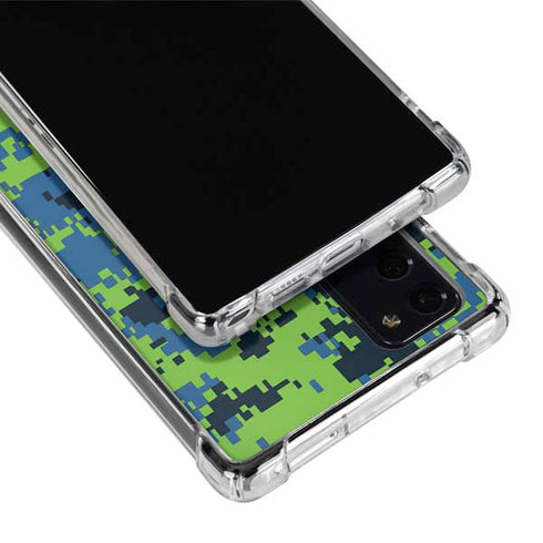 NBA Minnesota Timberwolves Digi Camo Galaxy Note20 5G Clear Case