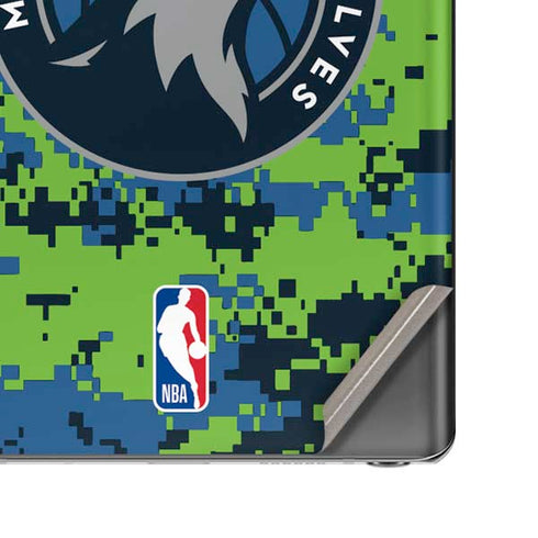 NBA Minnesota Timberwolves Digi Camo Galaxy Note20 5G Skin