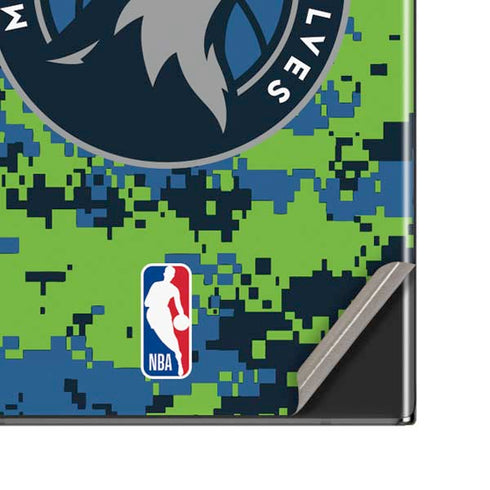 NBA Minnesota Timberwolves Digi Camo Galaxy Note20 Ultra 5G Skin