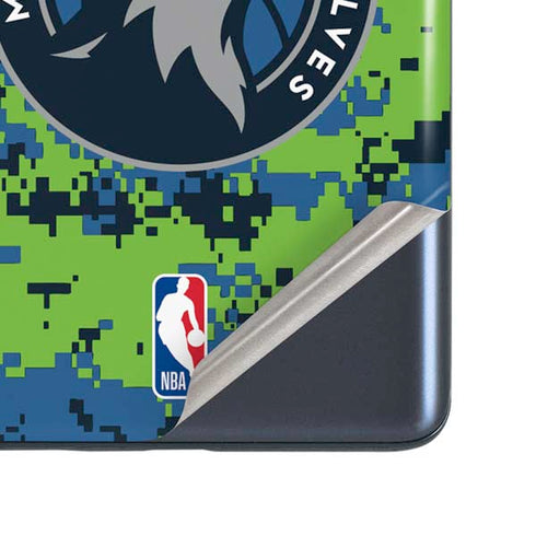 NBA Minnesota Timberwolves Digi Camo Galaxy S20 Fan Edition Skin