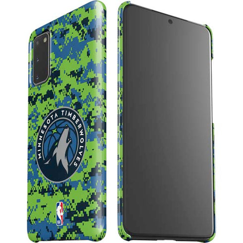 NBA Minnesota Timberwolves Digi Camo Galaxy S20 Lite Case