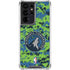NBA Minnesota Timberwolves Digi Camo Galaxy S21 Ultra 5G Clear Case