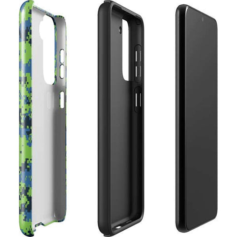 NBA Minnesota Timberwolves Digi Camo Galaxy S22 Plus Pro Case