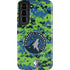 NBA Minnesota Timberwolves Digi Camo Galaxy S22 Pro Case