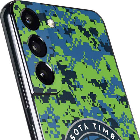NBA Minnesota Timberwolves Digi Camo Galaxy S22 Skin