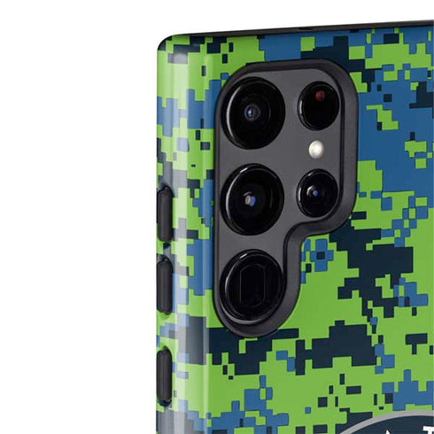 NBA Minnesota Timberwolves Digi Camo Galaxy S22 Ultra Pro Case