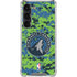 NBA Minnesota Timberwolves Digi Camo Galaxy S23 Clear Case