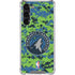 NBA Minnesota Timberwolves Digi Camo Galaxy S23 Plus Clear Case