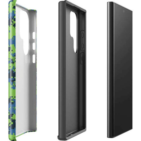 NBA Minnesota Timberwolves Digi Camo Galaxy S23 Ultra Pro Case