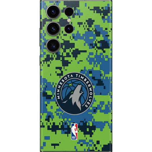 NBA Minnesota Timberwolves Digi Camo Galaxy Skins