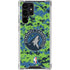 NBA Minnesota Timberwolves Digi Camo Galaxy S24 Ultra Clear Case