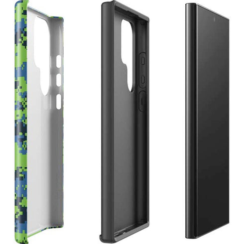 NBA Minnesota Timberwolves Digi Camo Galaxy S25 Ultra Impact Case