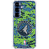 NBA Minnesota Timberwolves Digi Camo Galaxy S25 Plus Clear Case