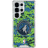 NBA Minnesota Timberwolves Digi Camo Galaxy S25 Ultra Clear Case