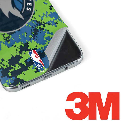 NBA Minnesota Timberwolves Digi Camo Galaxy S8 Plus Skin