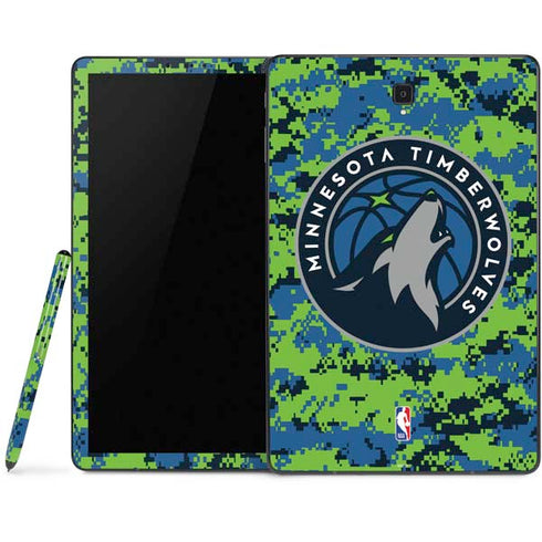 NBA Minnesota Timberwolves Digi Camo Samsung Galaxy Tab Skin