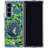 NBA Minnesota Timberwolves Digi Camo Galaxy Z Fold5 5G Clear Case