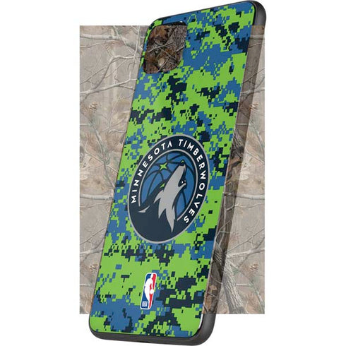 NBA Minnesota Timberwolves Digi Camo Google Pixel 4 XL Skin
