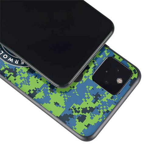NBA Minnesota Timberwolves Digi Camo Google Pixel 4a 5G Skin