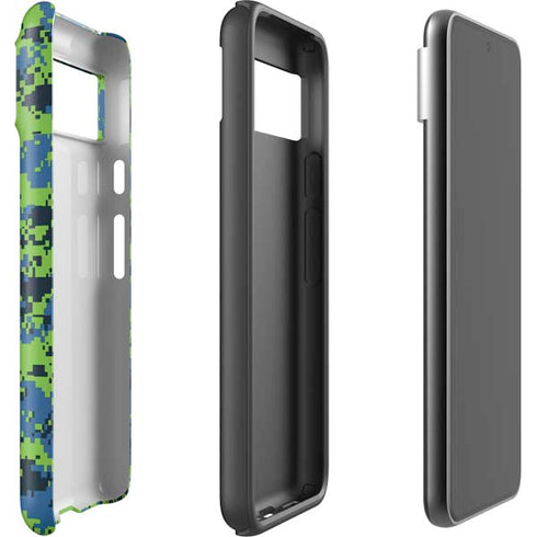 NBA Minnesota Timberwolves Digi Camo Google Pixel 8 Pro Impact Case