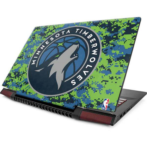 NBA Minnesota Timberwolves Digi Camo Lenovo IdeaPad Skin