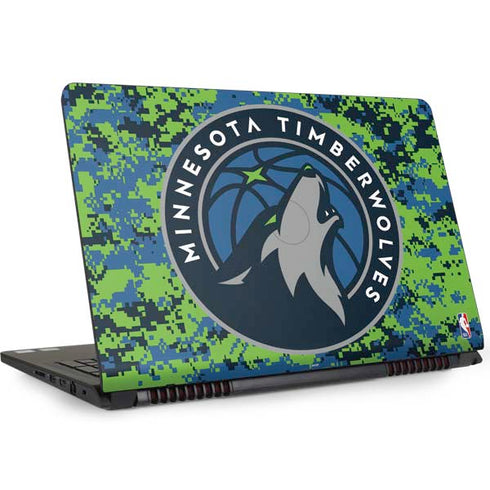 NBA Minnesota Timberwolves Digi Camo Dell Inspiron Skin