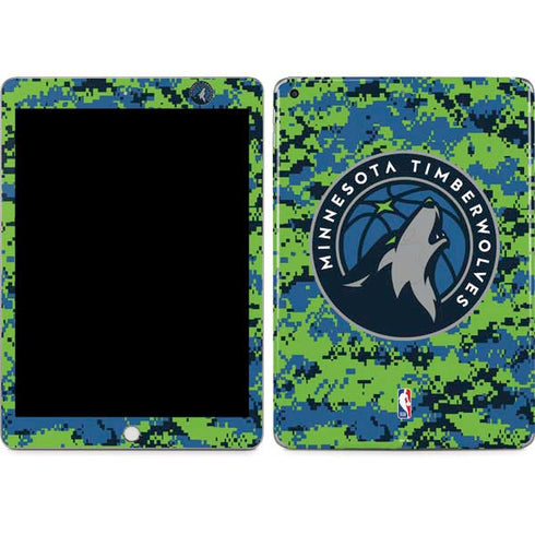 NBA Minnesota Timberwolves Digi Camo Apple iPad Skin
