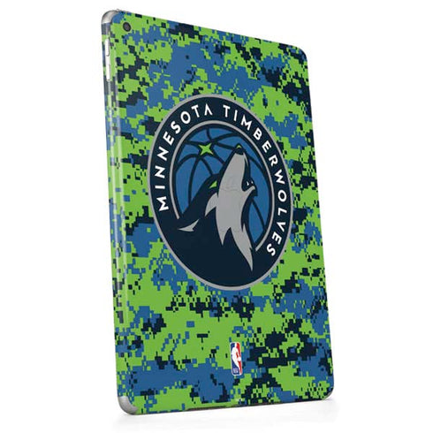 NBA Minnesota Timberwolves Digi Camo Apple iPad Skin