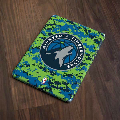 NBA Minnesota Timberwolves Digi Camo Apple iPad Skin