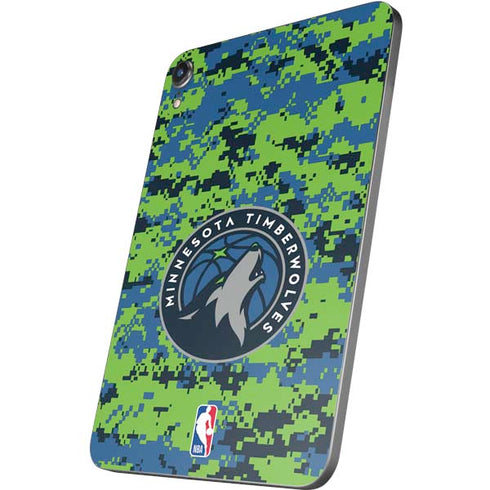 NBA Minnesota Timberwolves Digi Camo Apple iPad Mini Skin