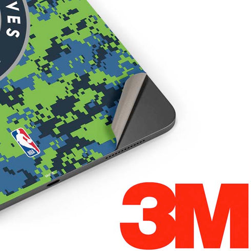 NBA Minnesota Timberwolves Digi Camo Apple iPad Pro Skin