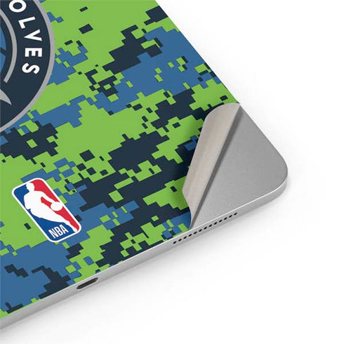 NBA Minnesota Timberwolves Digi Camo iPad Pro 13in M4 (2024) Skin