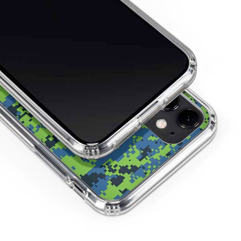 NBA Minnesota Timberwolves Digi Camo iPhone 11 Clear Case