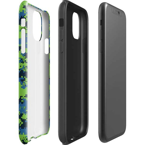 NBA Minnesota Timberwolves Digi Camo iPhone 11 Impact Case