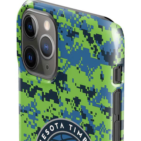 NBA Minnesota Timberwolves Digi Camo iPhone 11 Pro Lite Case