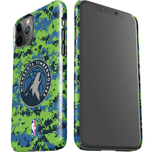 NBA Minnesota Timberwolves Digi Camo iPhone 11 Pro Lite Case
