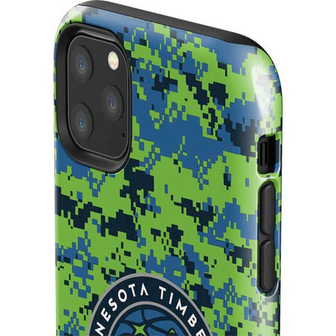NBA Minnesota Timberwolves Digi Camo iPhone 11 Pro Max Impact Case