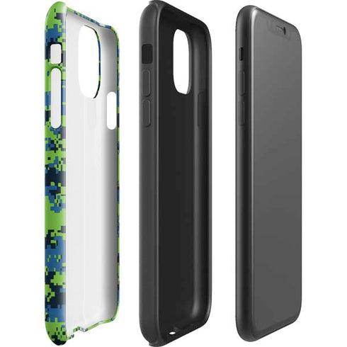NBA Minnesota Timberwolves Digi Camo iPhone 11 Pro Max Impact Case