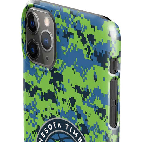 NBA Minnesota Timberwolves Digi Camo iPhone 11 Pro Max Lite Case