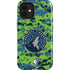 NBA Minnesota Timberwolves Digi Camo iPhone 12 Mini Impact Case