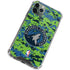 NBA Minnesota Timberwolves Digi Camo iPhone 12 Pro Clear Case