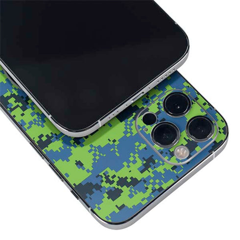 NBA Minnesota Timberwolves Digi Camo iPhone 12 Pro Skin